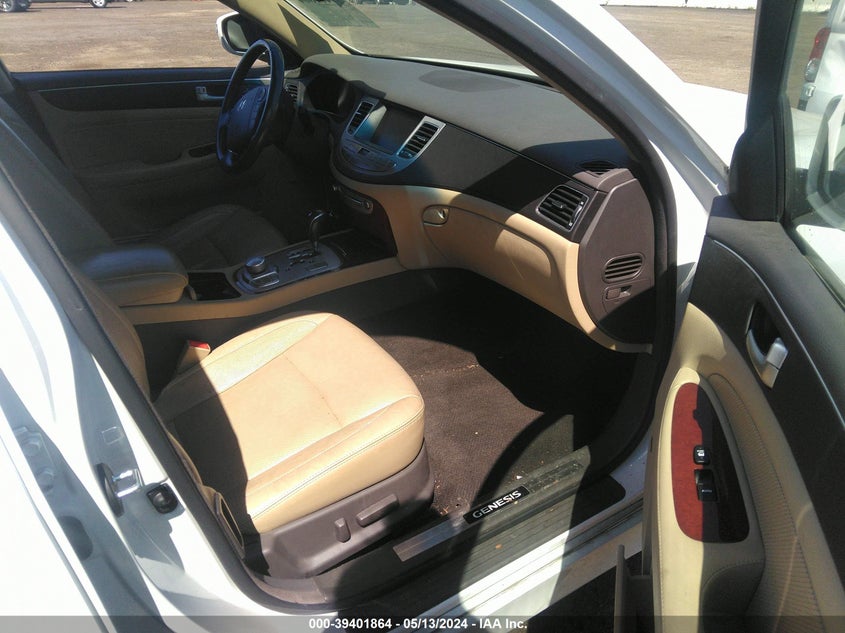 2012 Hyundai Genesis 5.0 VIN: KMHGC4DH9CU210943 Lot: 39401864