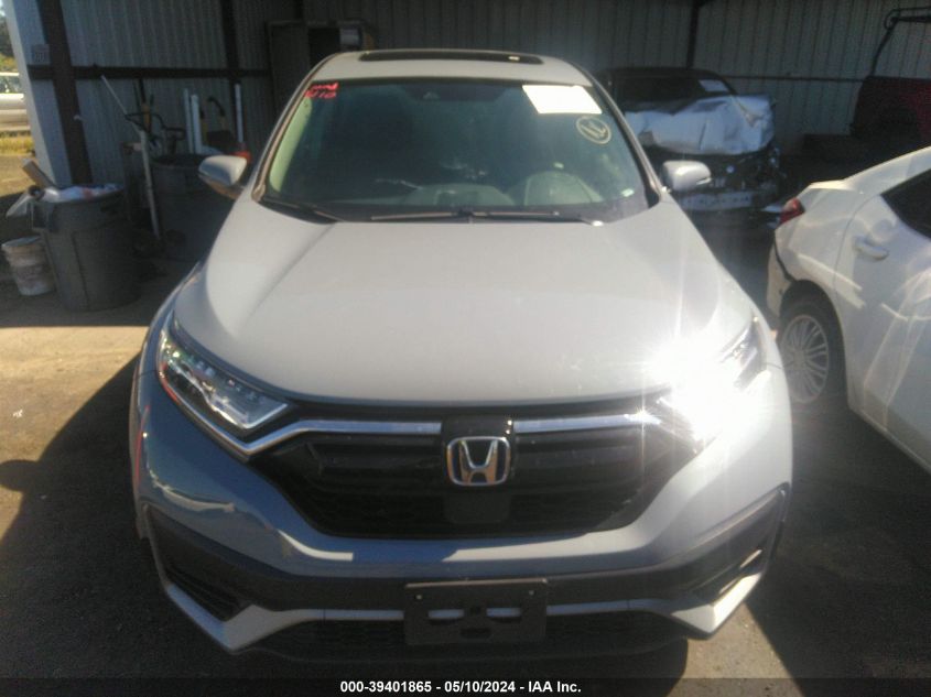 2022 Honda Cr-V Hybrid Ex VIN: 5J6RT6H55NL041838 Lot: 39401865