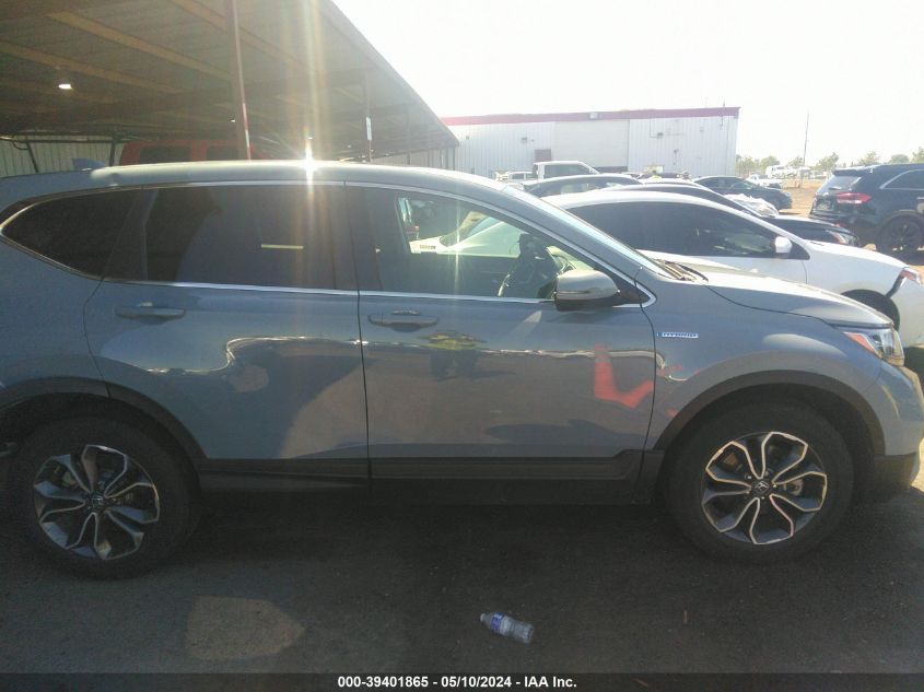 2022 Honda Cr-V Hybrid Ex VIN: 5J6RT6H55NL041838 Lot: 39401865