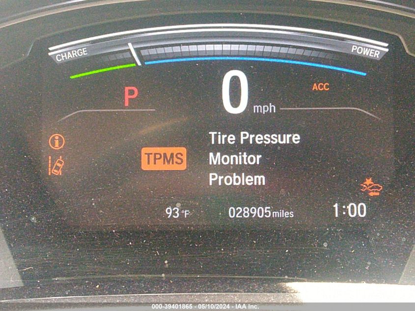 2022 Honda Cr-V Hybrid Ex VIN: 5J6RT6H55NL041838 Lot: 39401865