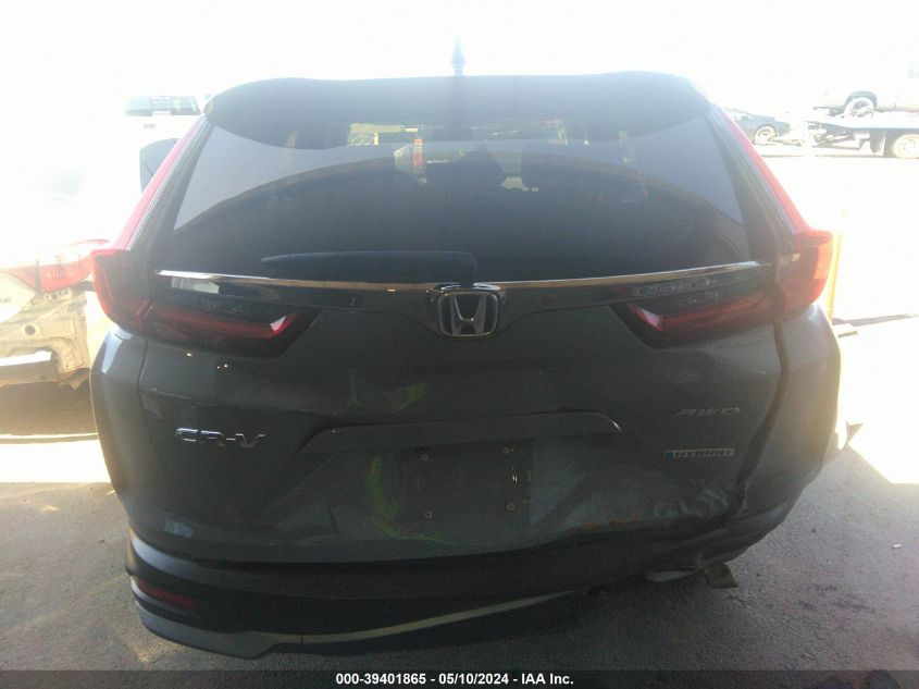 2022 Honda Cr-V Hybrid Ex VIN: 5J6RT6H55NL041838 Lot: 39401865