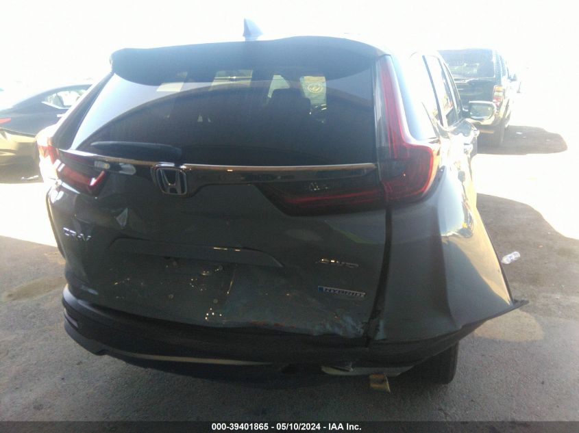 2022 Honda Cr-V Hybrid Ex VIN: 5J6RT6H55NL041838 Lot: 39401865