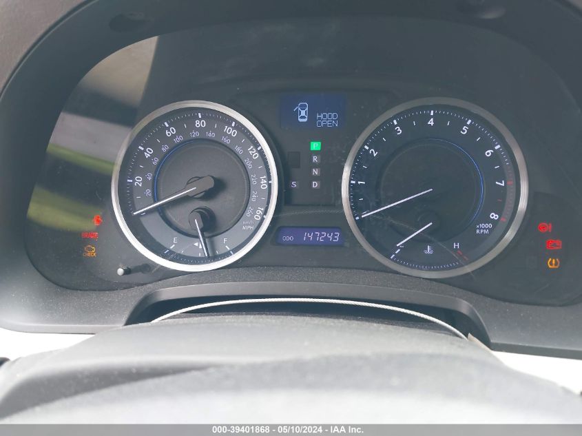 2012 Lexus Is 250 VIN: JTHBF5C22C2102795 Lot: 39401868