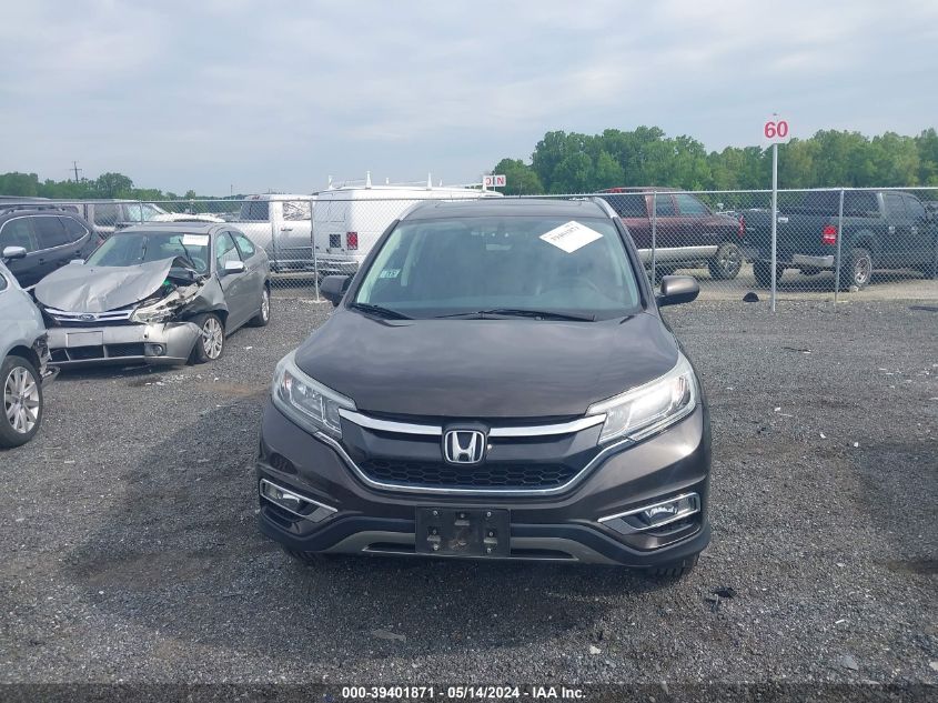 2016 Honda Cr-V Ex-L VIN: 2HKRM3H77GH522281 Lot: 39401871