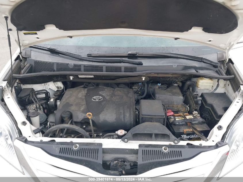 2017 Toyota Sienna Le 8 Passenger VIN: 5TDKZ3DC9HS780917 Lot: 39401874