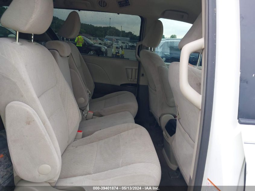 2017 Toyota Sienna Le 8 Passenger VIN: 5TDKZ3DC9HS780917 Lot: 39401874