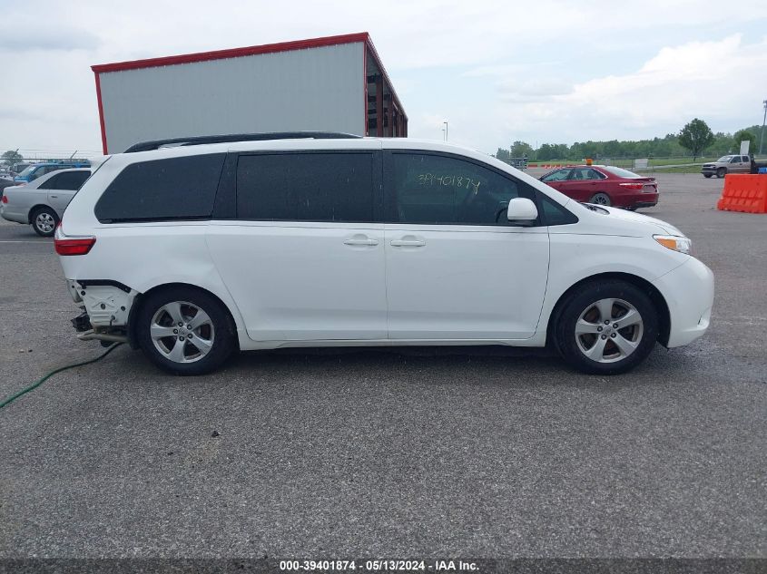 2017 Toyota Sienna Le 8 Passenger VIN: 5TDKZ3DC9HS780917 Lot: 39401874