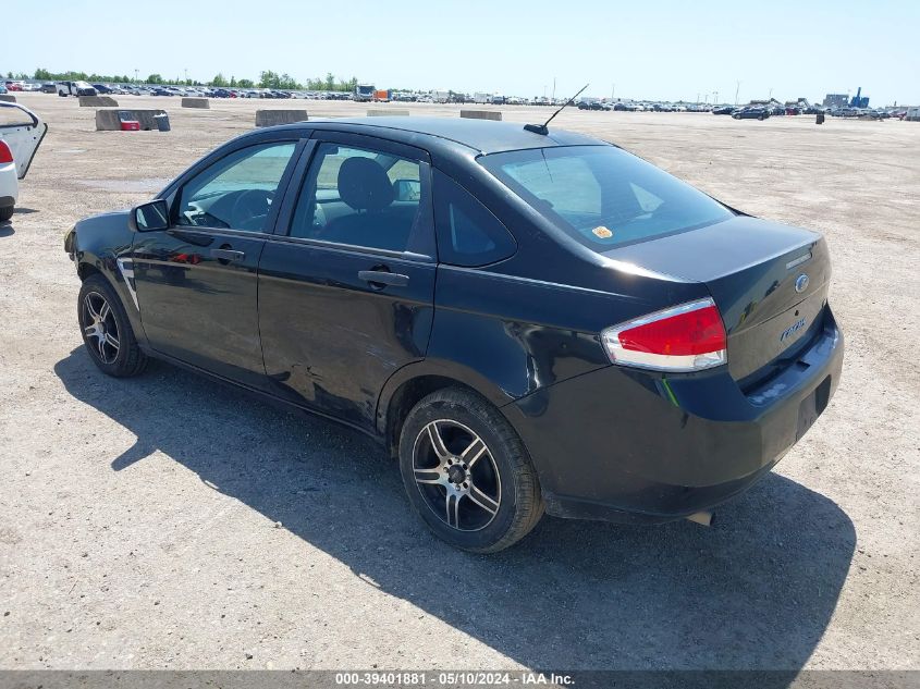 2008 Ford Focus Se/Ses VIN: 1FAHP35N48W227596 Lot: 39401881