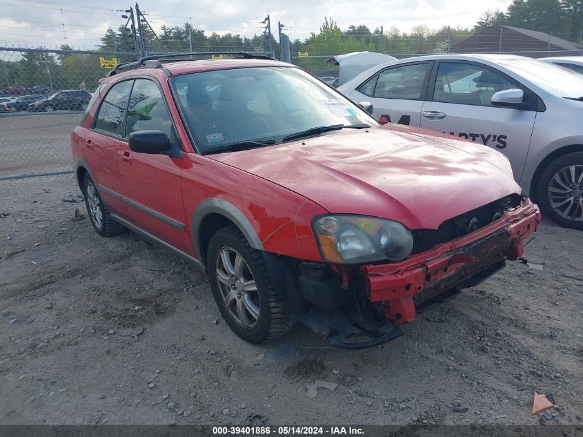 2005 Subaru Impreza Outback Sport Base W/Special Edition VIN: JF1GG68575H810611 Lot: 39401886