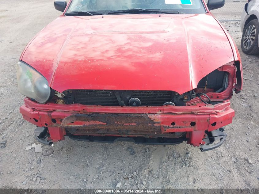 2005 Subaru Impreza Outback Sport Base W/Special Edition VIN: JF1GG68575H810611 Lot: 39401886