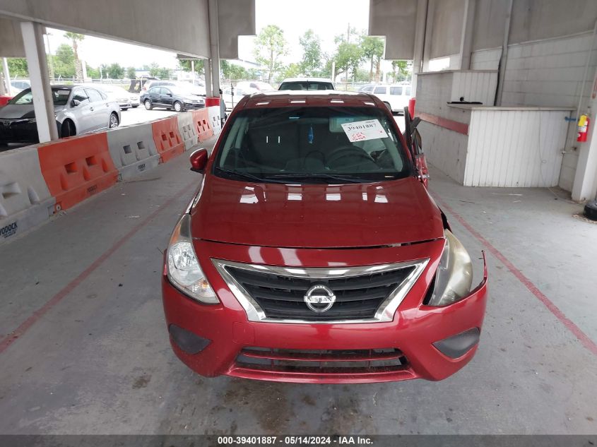 2019 Nissan Versa 1.6 Sv VIN: 3N1CN7AP1KL851381 Lot: 39401887