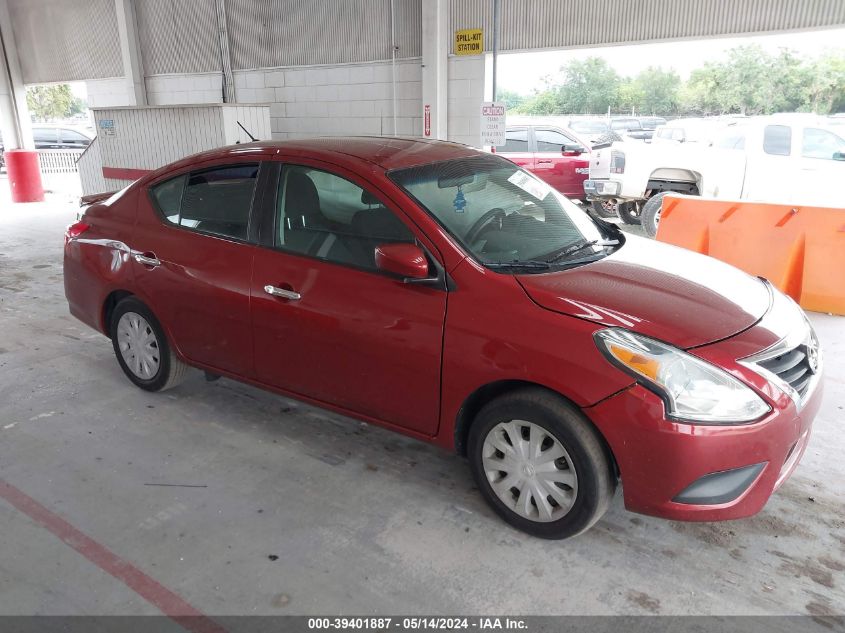 2019 Nissan Versa 1.6 Sv VIN: 3N1CN7AP1KL851381 Lot: 39401887
