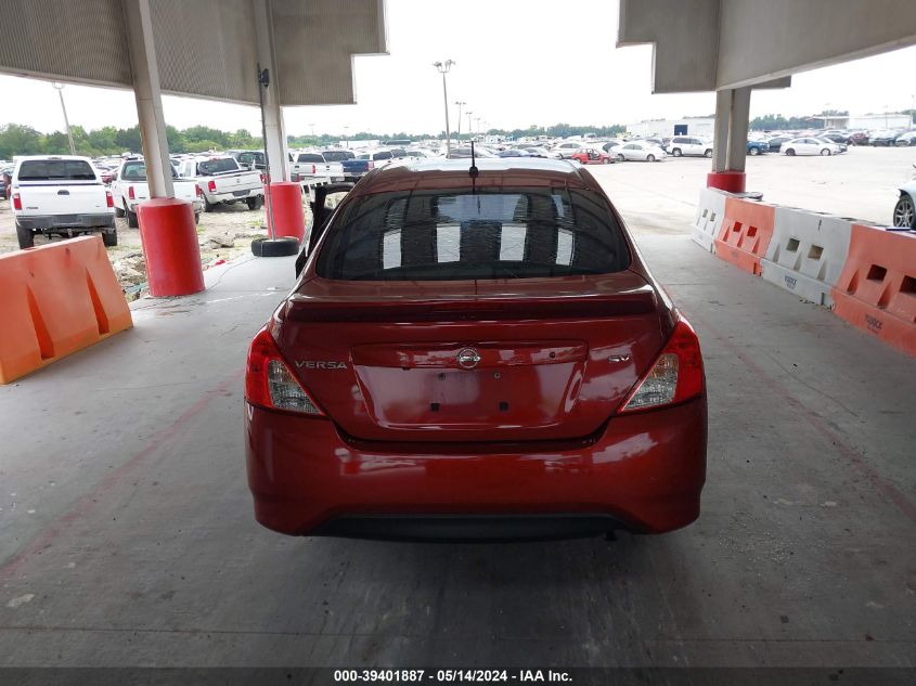 2019 Nissan Versa 1.6 Sv VIN: 3N1CN7AP1KL851381 Lot: 39401887