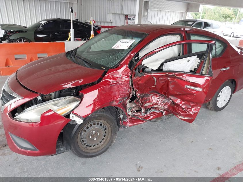 2019 Nissan Versa 1.6 Sv VIN: 3N1CN7AP1KL851381 Lot: 39401887