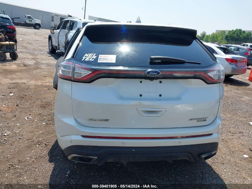 2015 Ford Edge Sport VIN: 2FMTK4AP4FBC09609 Lot: 39401905