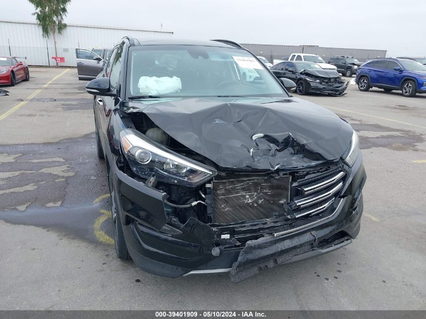 2016 Hyundai Tucson Limited VIN: KM8J33A25GU166915 Lot: 39401909