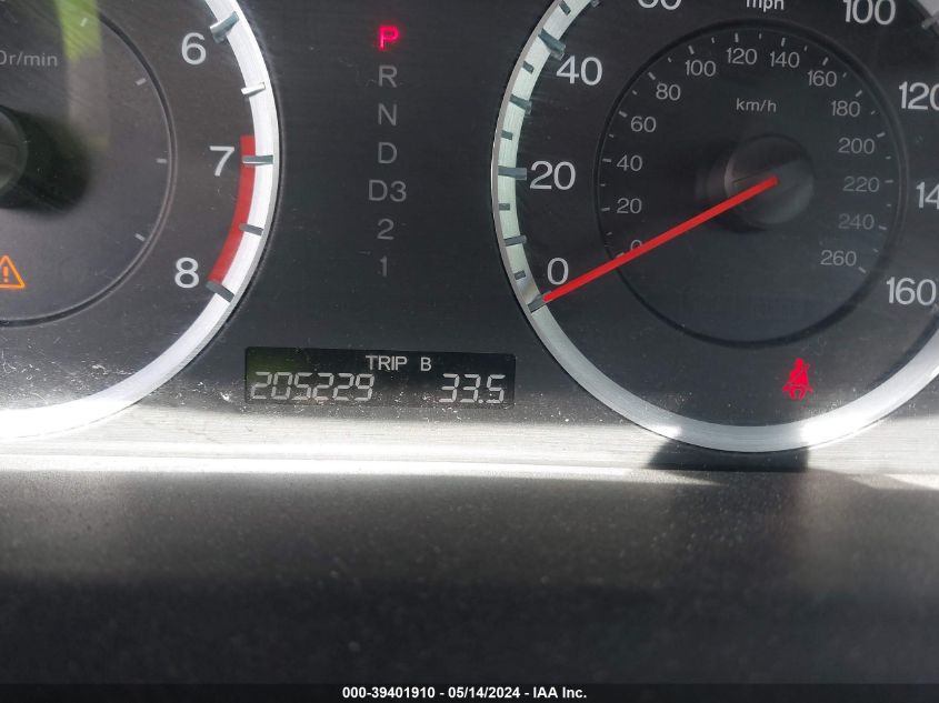 2009 Honda Accord 2.4 Lx VIN: 1HGCP263X9A056039 Lot: 39401910