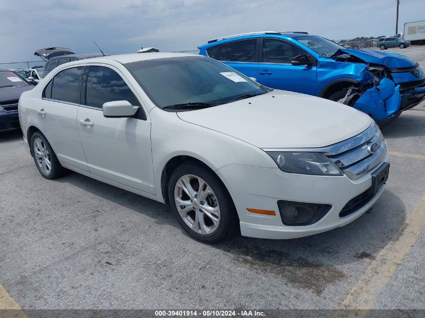 2012 Ford Fusion Se VIN: 3FAHP0HA6CR382878 Lot: 39401914