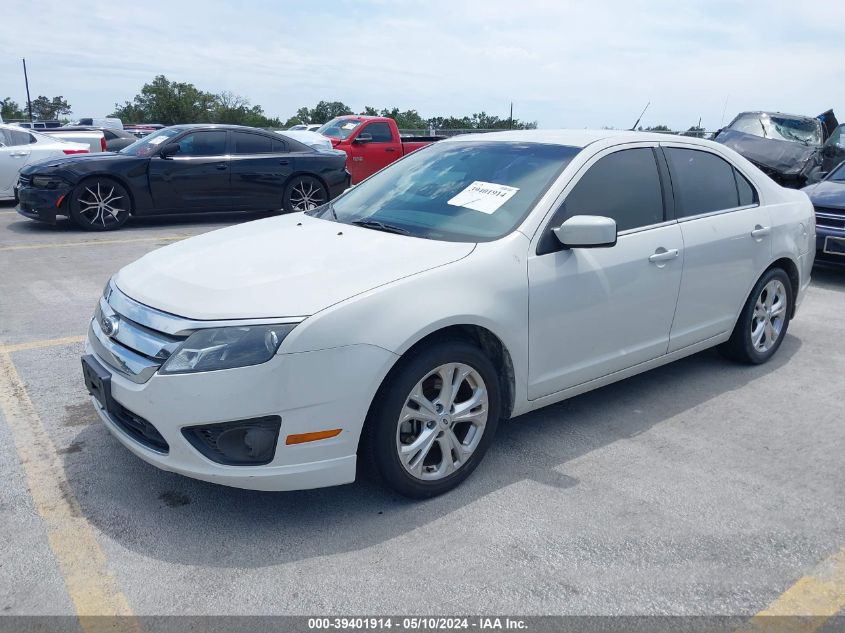 2012 Ford Fusion Se VIN: 3FAHP0HA6CR382878 Lot: 39401914