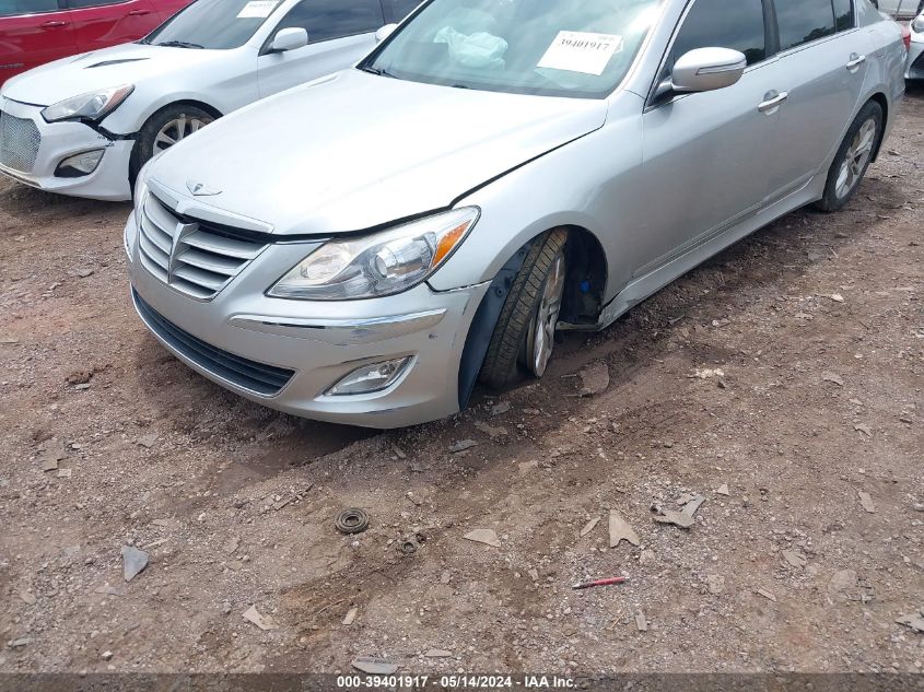 2013 Hyundai Genesis 3.8 VIN: KMHGC4DD4DU232525 Lot: 39401917