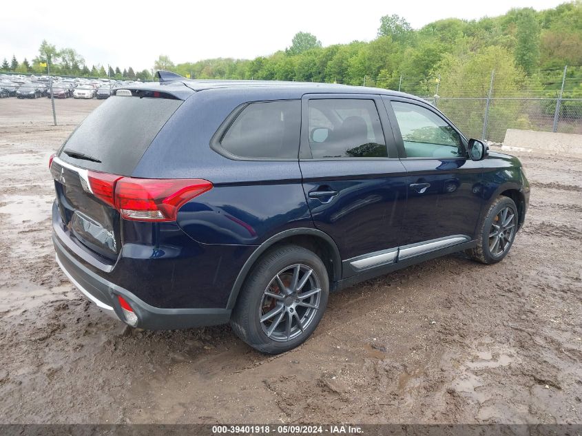 2017 Mitsubishi Outlander Se VIN: JA4AZ3A38HZ070917 Lot: 39401918