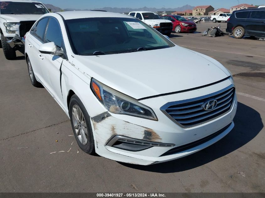 2015 Hyundai Sonata Se VIN: 5NPE24AFXFH044707 Lot: 39401927