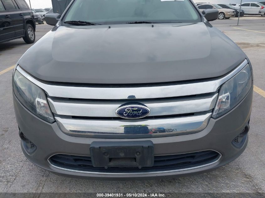 2012 Ford Fusion Se VIN: 3FAHP0HG2CR395681 Lot: 39401931