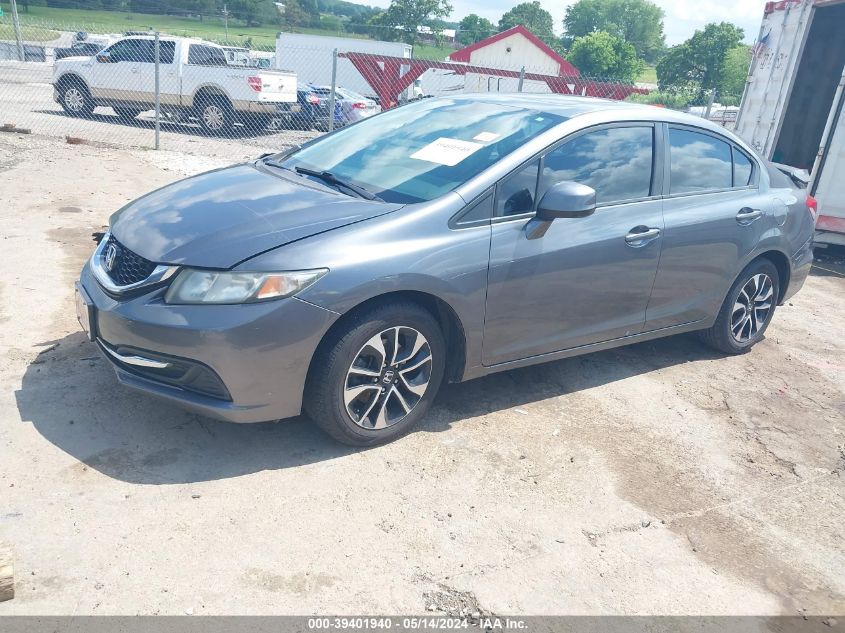 2013 Honda Civic Ex VIN: 19XFB2F89DE031984 Lot: 39401940