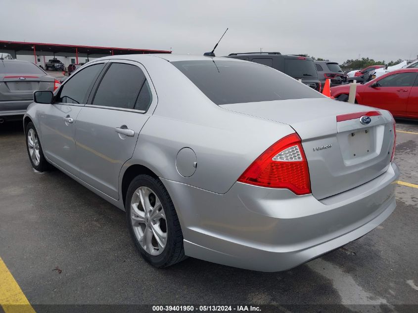 2012 Ford Fusion Se VIN: 3FAHP0HA2CR329823 Lot: 39401950