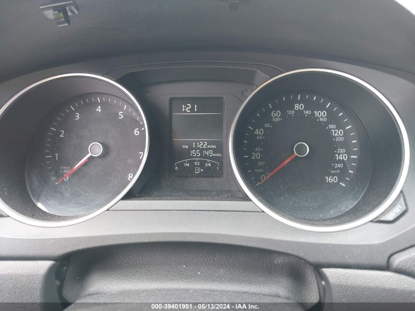 2016 Volkswagen Jetta 1.4T S VIN: 3VW267AJ8GM258035 Lot: 39401951