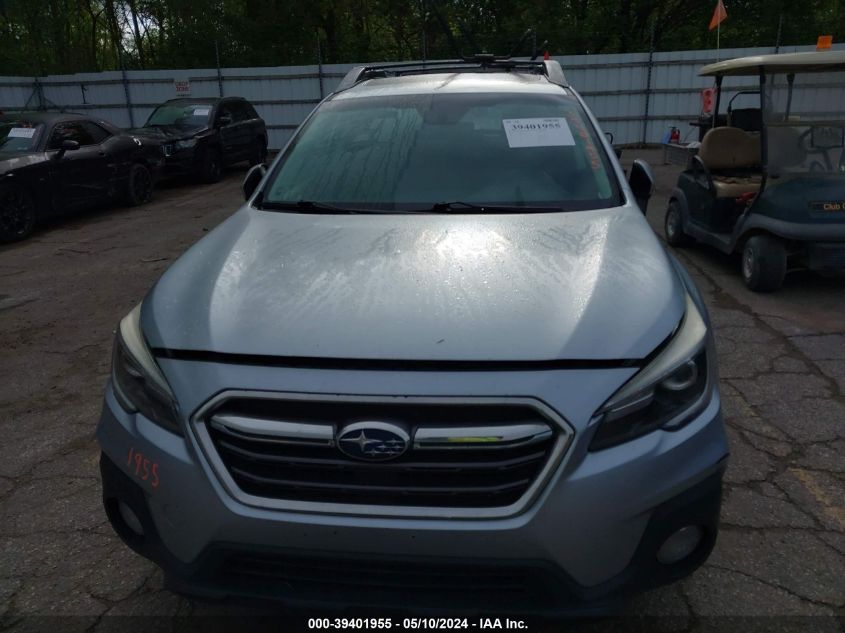 2018 Subaru Outback 2.5I Limited VIN: 4S4BSANC6J3212196 Lot: 39401955