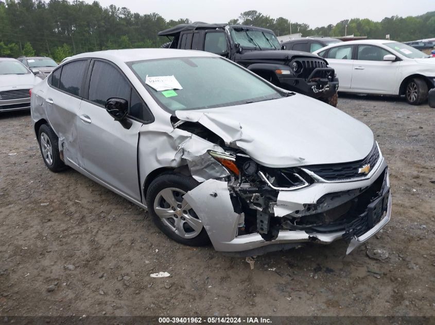 2016 Chevrolet Cruze Ls Auto VIN: 1G1BC5SM0G7292935 Lot: 39401962