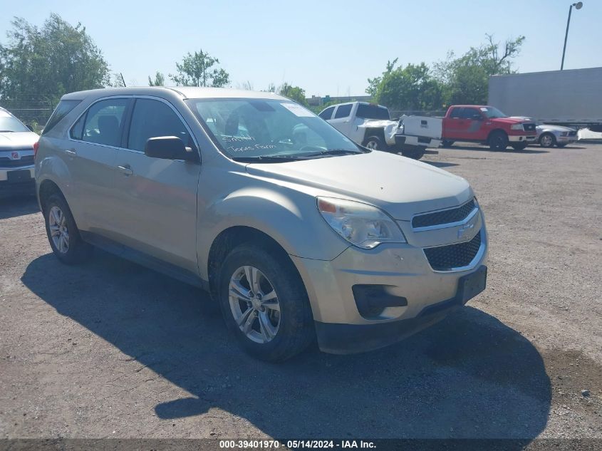 2013 CHEVROLET EQUINOX LS - 2GNALBEK4D6346316