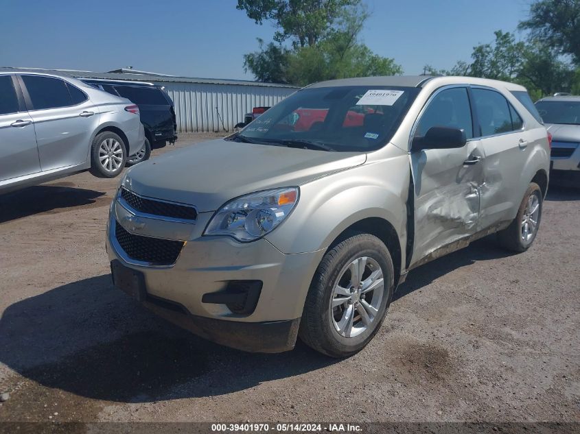 2013 Chevrolet Equinox Ls VIN: 2GNALBEK4D6346316 Lot: 39401970