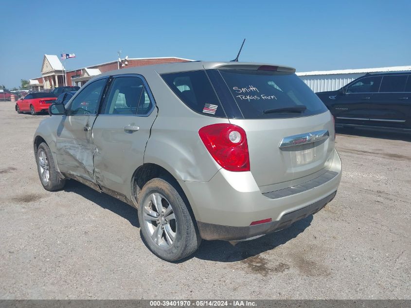 2013 Chevrolet Equinox Ls VIN: 2GNALBEK4D6346316 Lot: 39401970