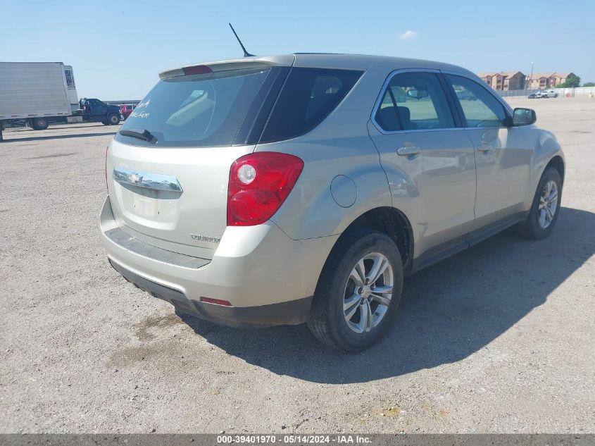 2013 Chevrolet Equinox Ls VIN: 2GNALBEK4D6346316 Lot: 39401970