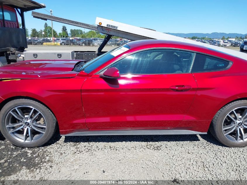 2017 Ford Mustang Ecoboost VIN: 1FA6P8TH3H5211140 Lot: 39401974