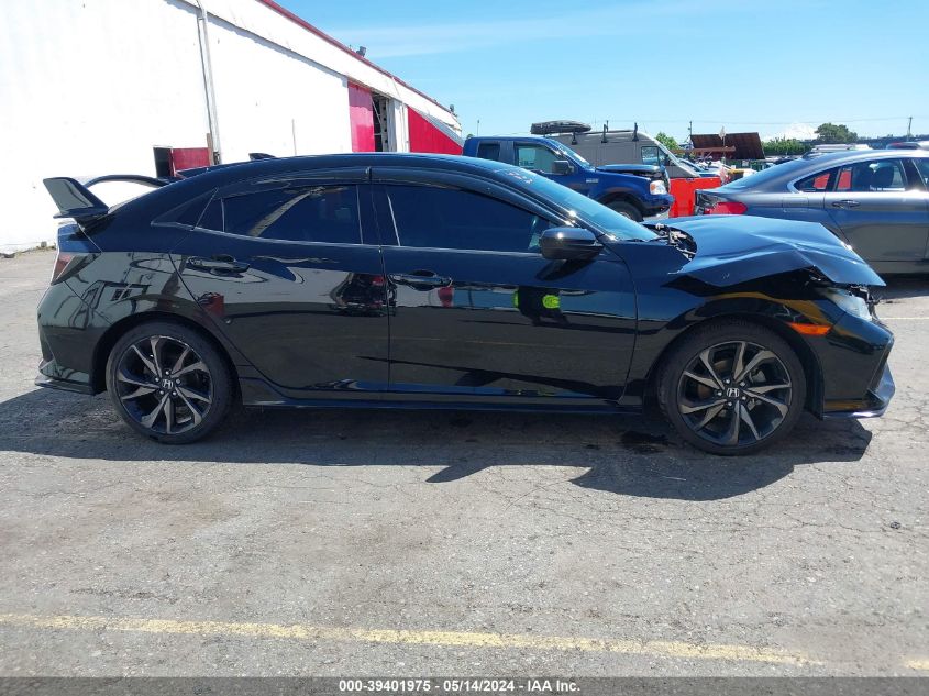 2018 Honda Civic Sport VIN: SHHFK7G46JU204499 Lot: 39401975