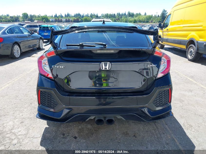2018 Honda Civic Sport VIN: SHHFK7G46JU204499 Lot: 39401975