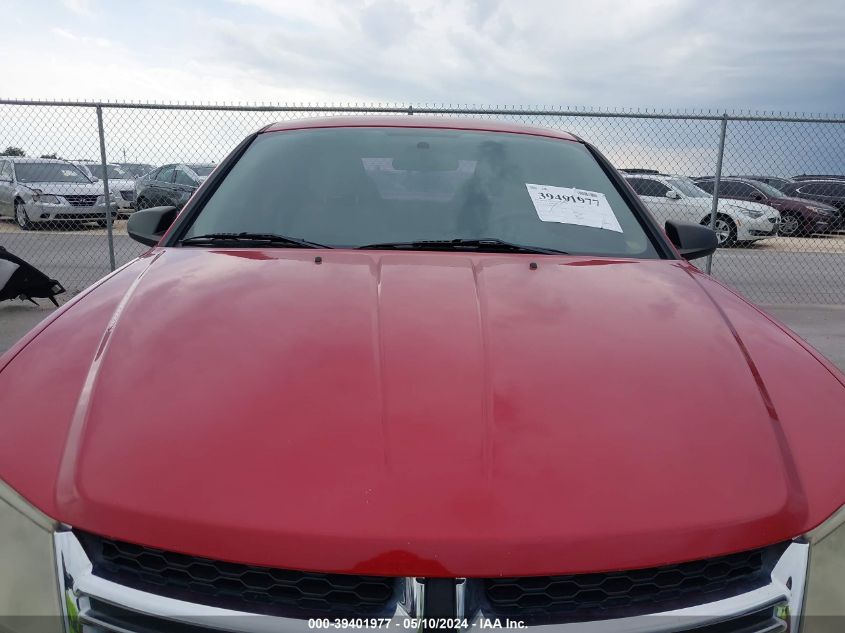 2013 Dodge Avenger Se VIN: 1C3CDZAB5DN756636 Lot: 39401977