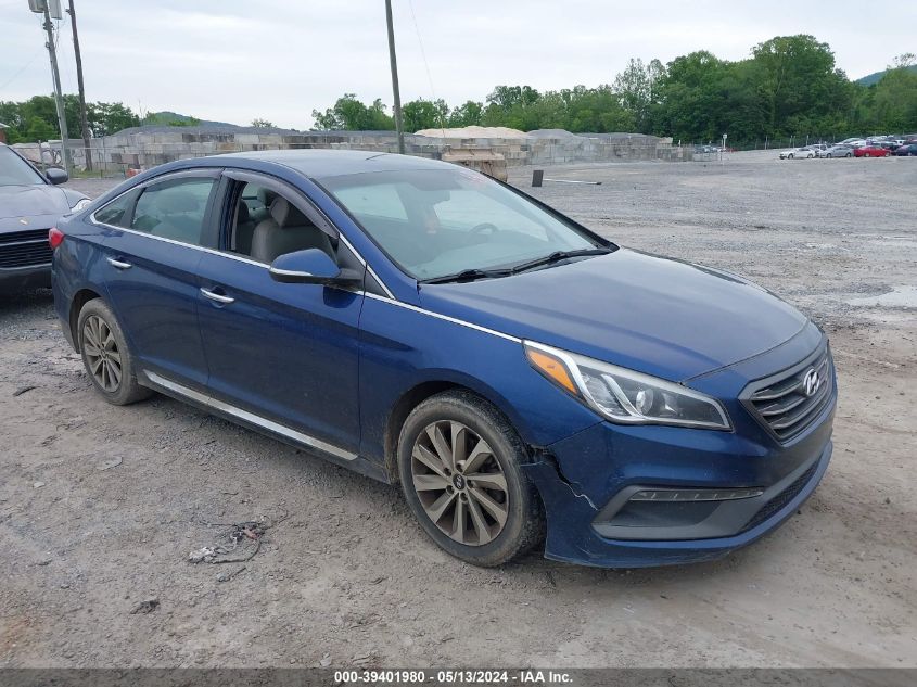 2016 Hyundai Sonata Sport VIN: 5NPE34AF6GH426067 Lot: 39401980