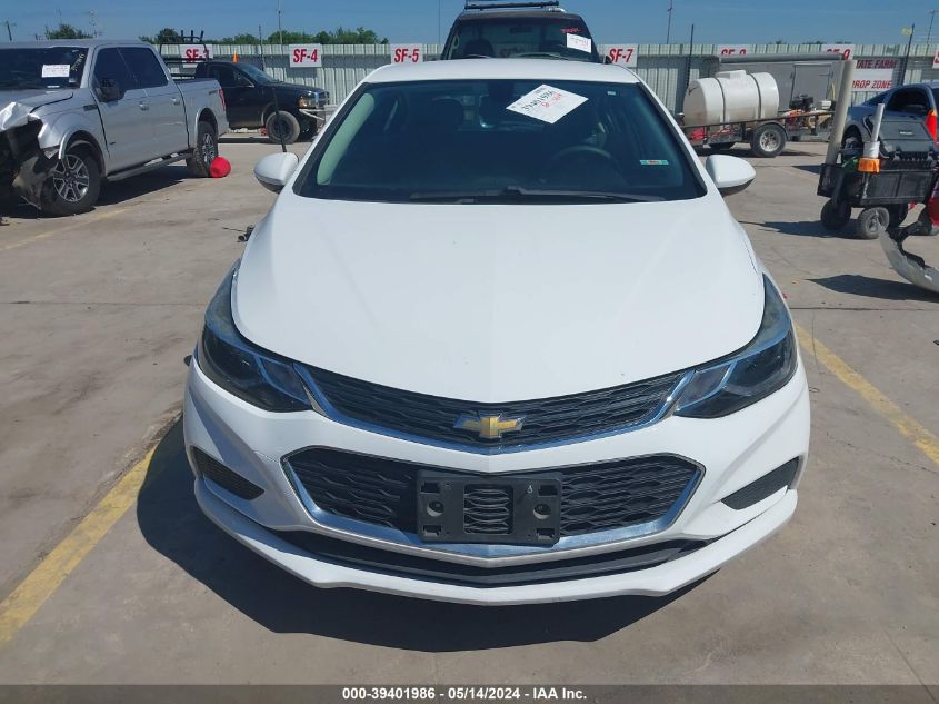 2018 Chevrolet Cruze Lt Auto VIN: 3G1BE6SM1JS639729 Lot: 39401986