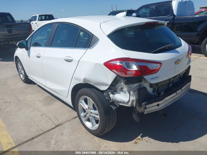 2018 Chevrolet Cruze Lt Auto VIN: 3G1BE6SM1JS639729 Lot: 39401986