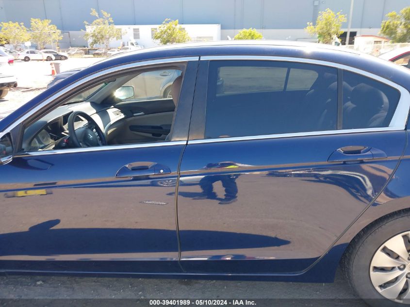 2011 Honda Accord 2.4 Lx VIN: 1HGCP2F36BA127677 Lot: 39401989