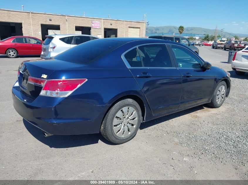 2011 Honda Accord 2.4 Lx VIN: 1HGCP2F36BA127677 Lot: 39401989