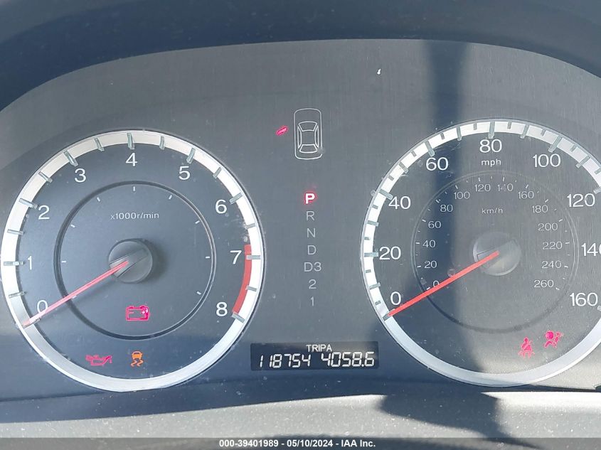 2011 Honda Accord 2.4 Lx VIN: 1HGCP2F36BA127677 Lot: 39401989