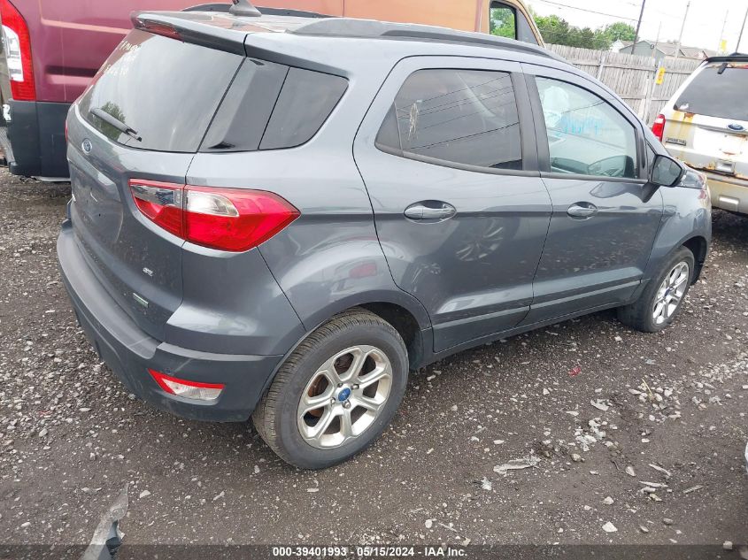 2018 Ford Ecosport Se VIN: MAJ3P1TE0JC221237 Lot: 39401993