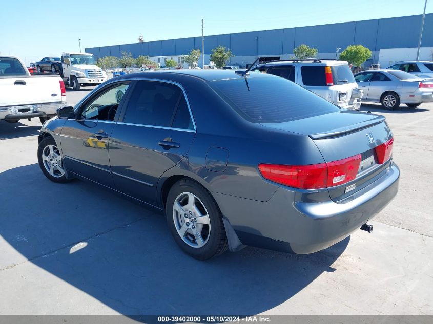 2005 Honda Accord Hybrid Ima VIN: JHMCN36415C003505 Lot: 39402000