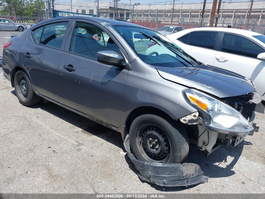 2017 Nissan Versa 1.6 S+ VIN: 3N1CN7AP3HL820478 Lot: 39402006