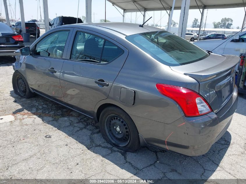 2017 Nissan Versa 1.6 S+ VIN: 3N1CN7AP3HL820478 Lot: 39402006